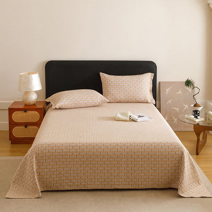 Triple Layer Plaid Cotton Muslin Quilt - image 9