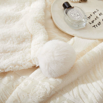 Camellia Textured Warm Throw Blanket - image 7