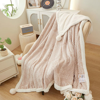 Camellia Textured Warm Throw Blanket - image 17
