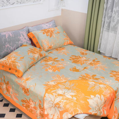 Dahlia Cotton Gauze Bedding Set(4PCS) - image 1