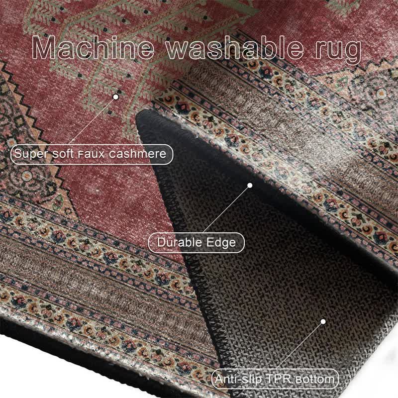 Soft Non-Slip Bohemian Persian Area Rug - image 6