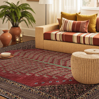 Soft Non-Slip Bohemian Persian Area Rug - image 1