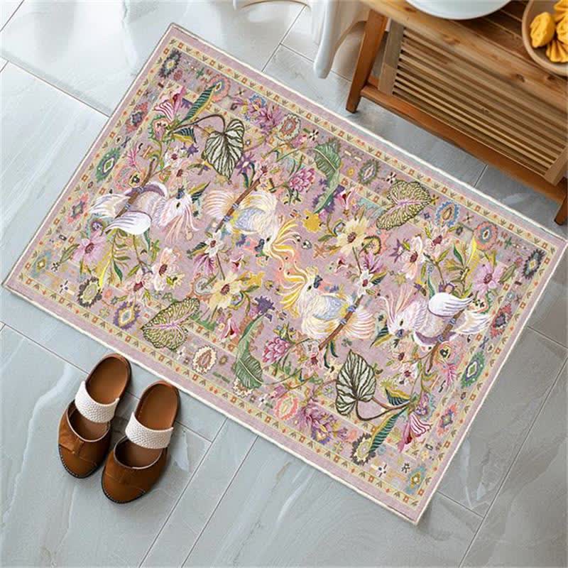 Pastoral Soft Non-Slip Foldable Area Rug - image 5
