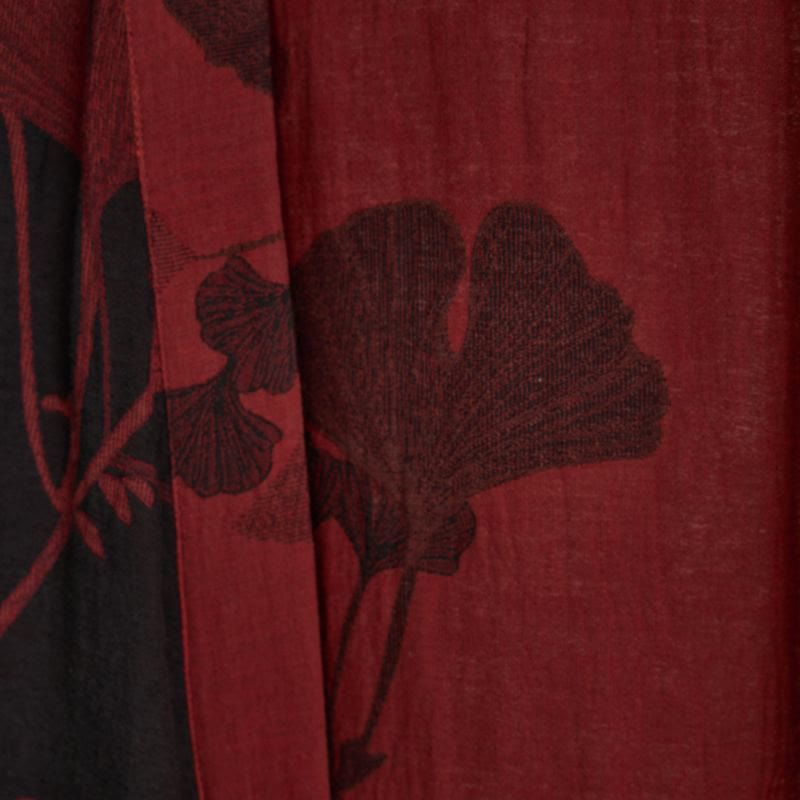 Ownkoti Large Ginkgo Leaf Cotton Gauze Robe - image 9