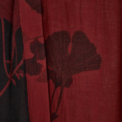 Ownkoti Large Ginkgo Leaf Cotton Kimono Robe - image 5