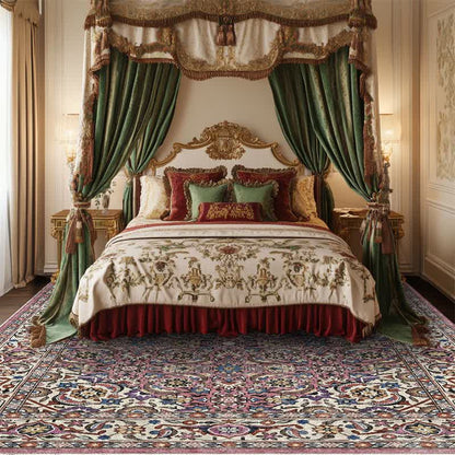 Anti-slip Retro Soft Persian Style Area Rug - image 1