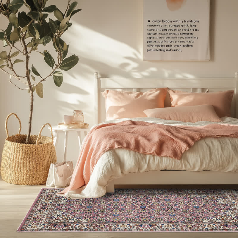 Anti-slip Retro Soft Persian Style Area Rug - image 4