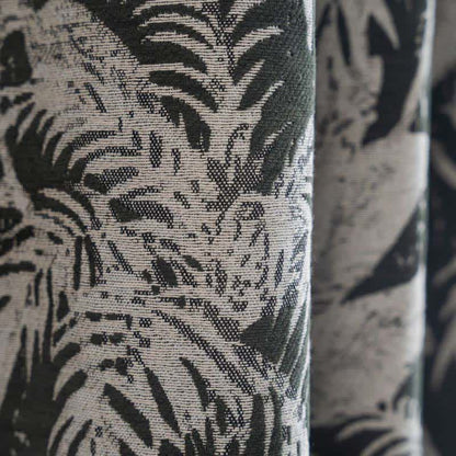 Tropical Island Leaf Jacquard Curtain - image 8