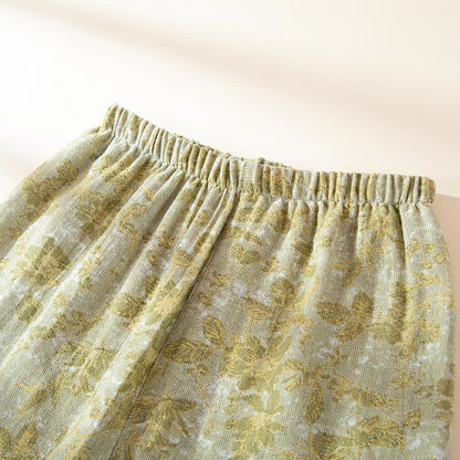 Ownkoti Pastoral Leaf Cotton Gauze Loungewear Set - image 10
