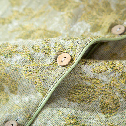 Pastoral Leaf Cotton Gauze Loungewear Set - image 6