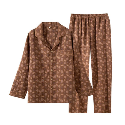 Pumpkin Cotton Gauze Loungewear Set - image 1