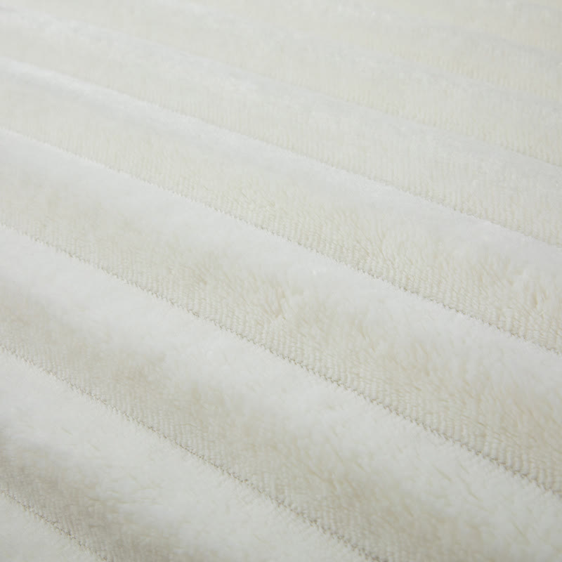 Solid Color Ribbed Plush Blanket - image 28