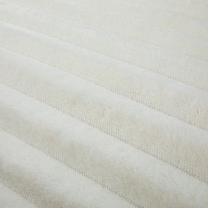 Solid Color Ribbed Plush Blanket - image 28