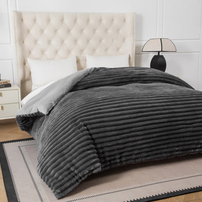 Solid Color Ribbed Plush Blanket - image 32