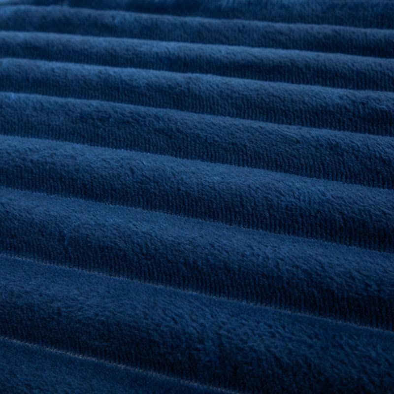 Solid Color Ribbed Plush Blanket - image 8