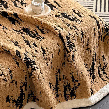 Artistic Gradient Sherpa Throw Blanket - image 9