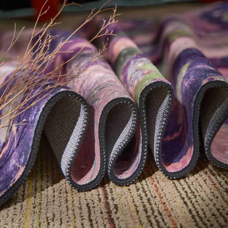 Vintage Botanical Foldable Anti-slip  Area Rug - image 5