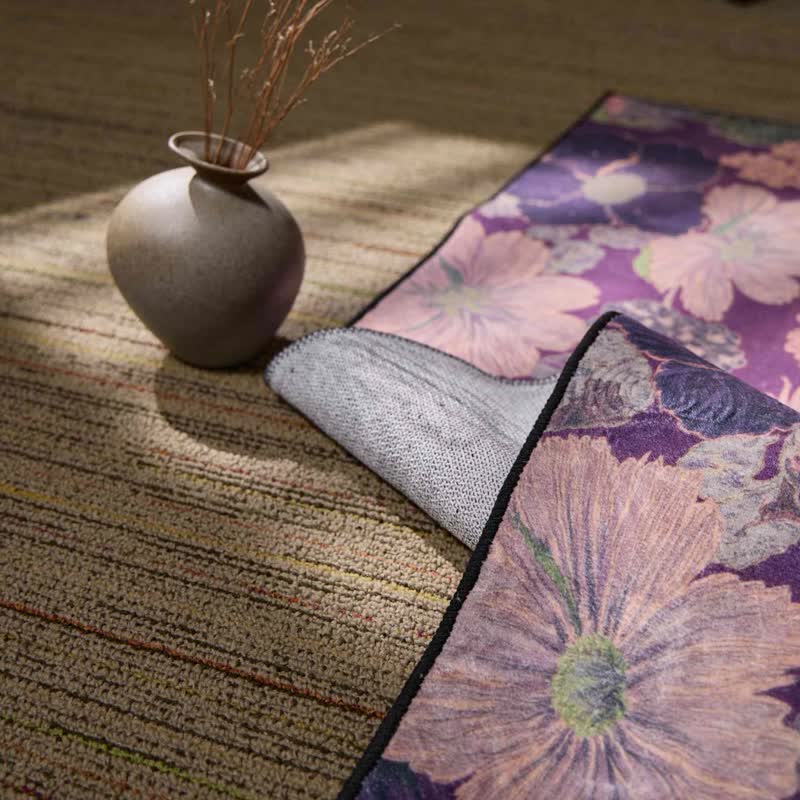 Ownkoti Vintage Botanical Foldable Anti-slip  Area Rug - image 7