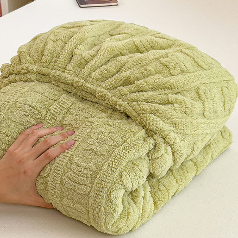 Striped Bear Fleece Warm Fitted Sheet - image 5