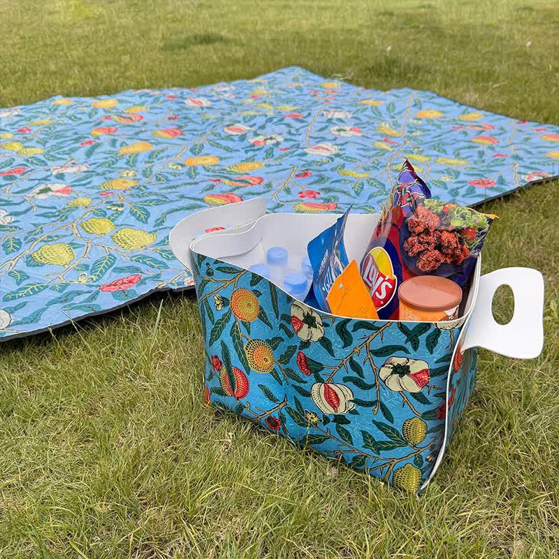 Leather Pastoral Large-capacity Storage Bin - image 3