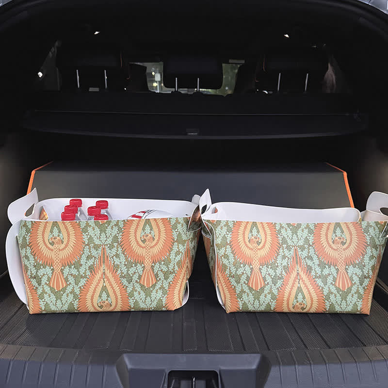 Phoenix Leather Waterproof Storage Bin - 2PCS - 9"W x 13"L x 9"H - image 0