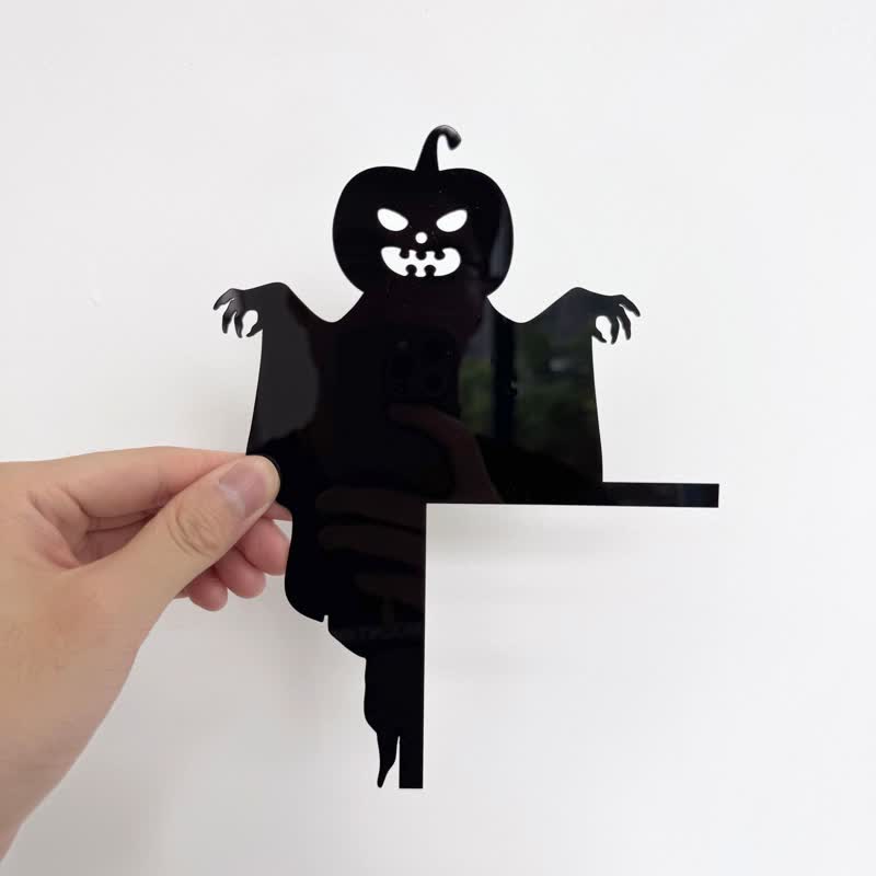 Halloween Pumpkin Demon Door Corner Decoration - image 1