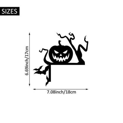 Halloween Pumpkin Door Corner Decoration - image 2