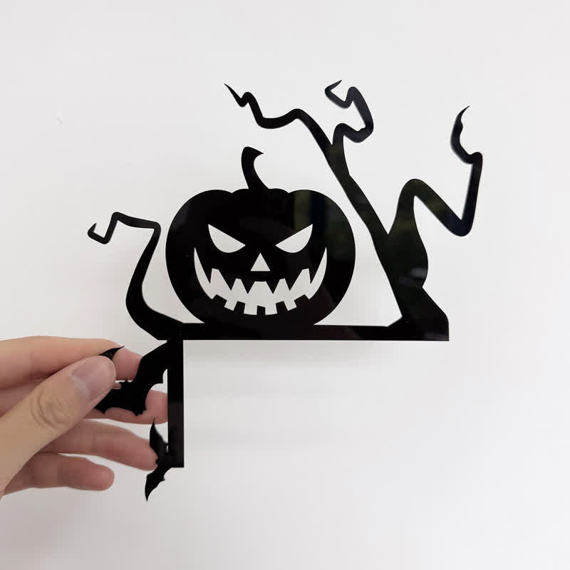 Halloween Pumpkin Door Corner Decoration - image 1