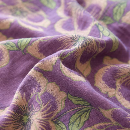 Ownkoti Peach Blossom Jacquard Cotton Gauze Bedding - image 5