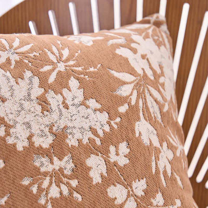 Floral Leaf Throw Pillow with Insert - image 8