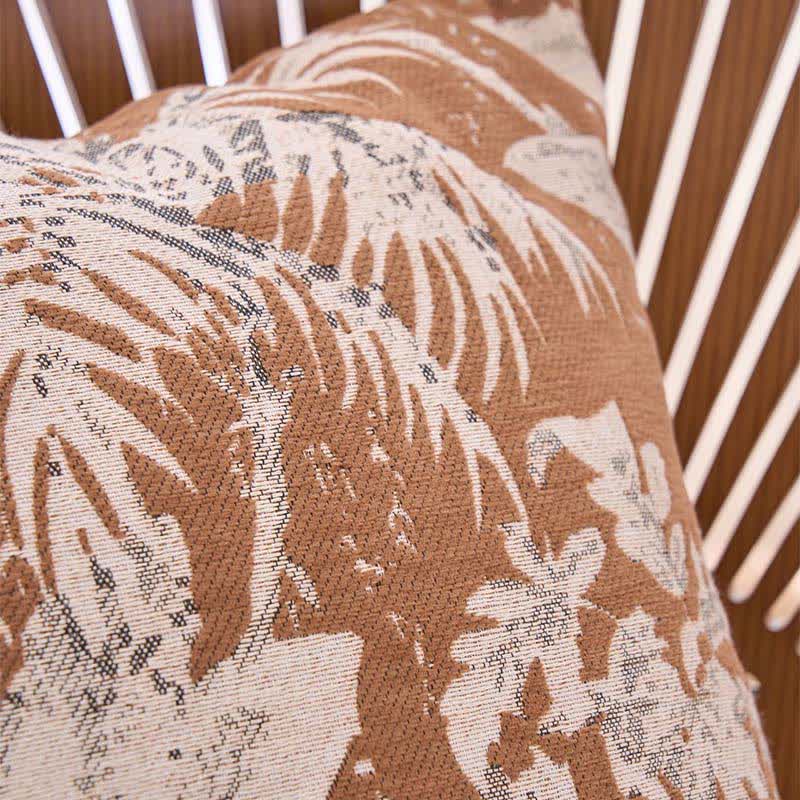 Tropical Island Leaf Throw Pillow - image 9