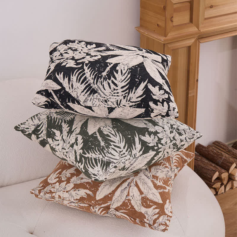 Tropical Island Leaf Throw Pillow - image 3