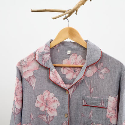 Pure Cotton Pink Floral Loungewear Set - image 4