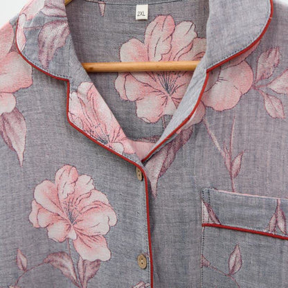 Pure Cotton Pink Floral Loungewear Set - image 3