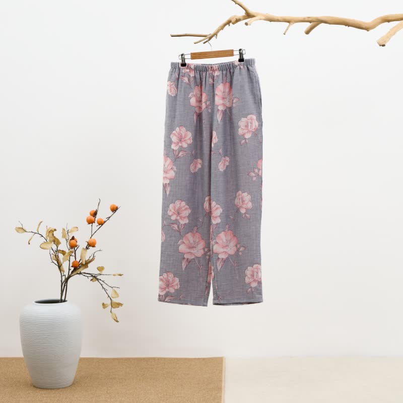 Pure Cotton Pink Floral Loungewear Set - image 6