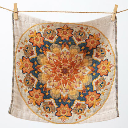 Vintage Cotton Gauze Kitchen Absorbent Towel - image 8