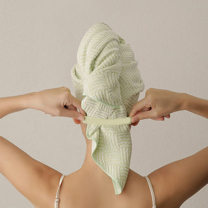 Breathable Antibacterial Hair Drying Towel Wrap - image 8