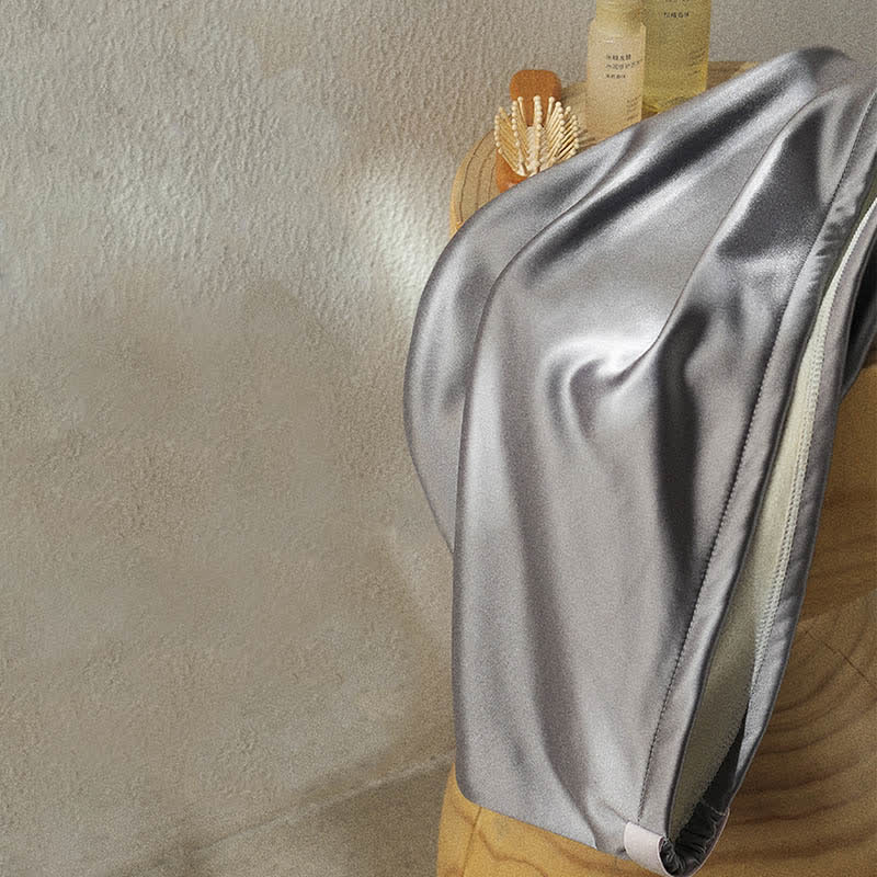 Absorbent Fleece Hair Drying Towel Wrap - image 5