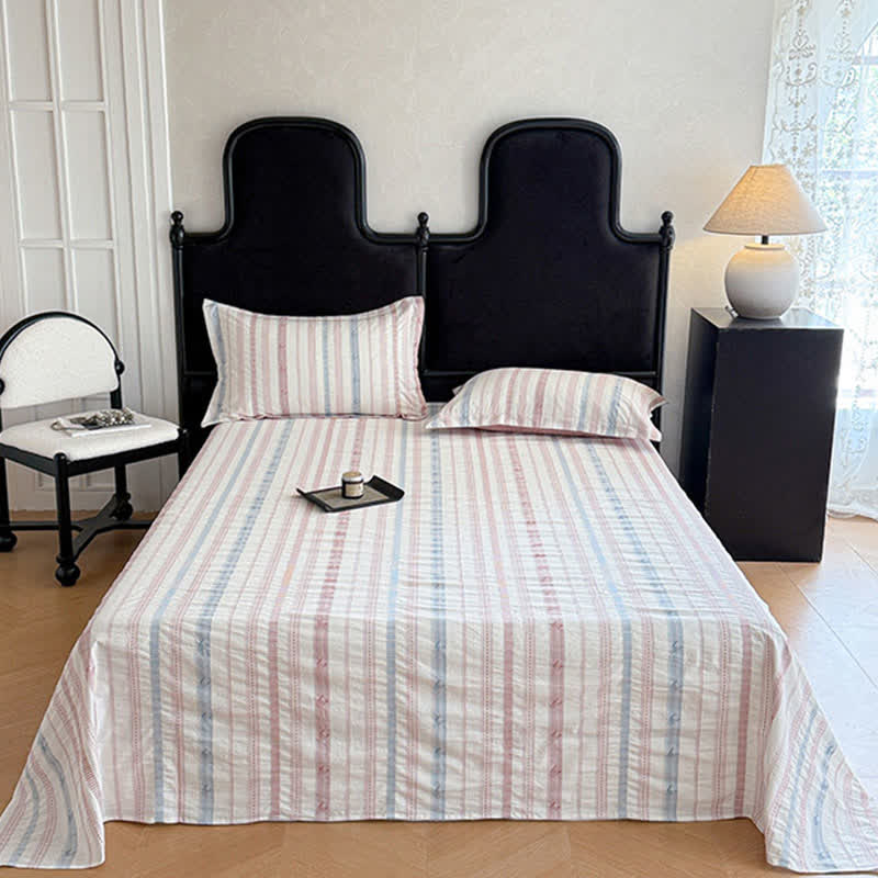 Striped Jacquard Pure Cotton Sheet Bedspread - image 3