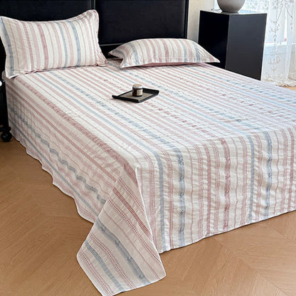 Striped Jacquard Pure Cotton Sheet Bedspread - image 4