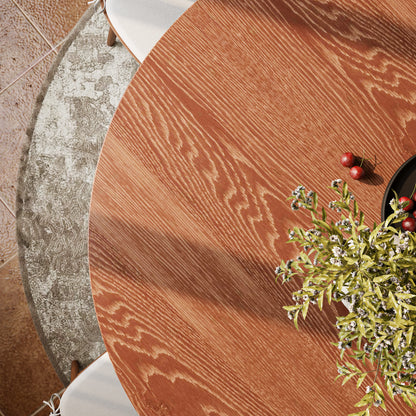 Floral-shape Pedestal Dining Table Pedestal Base Farmhouse Style - image 4