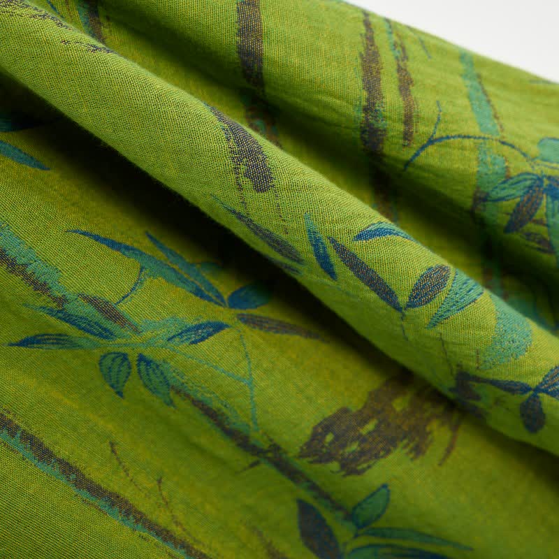 Ownkoti Bamboo Oriental Tassel Cotton Pajama Set - image 13