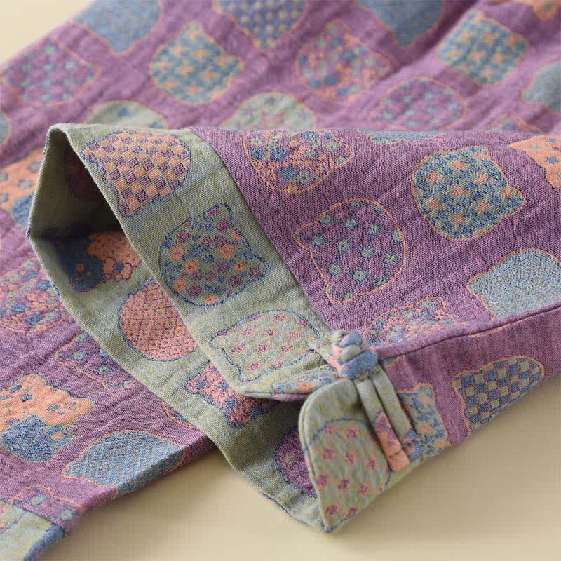 Vintage Cotton Cat Long Sleeve Pajamas - image 3