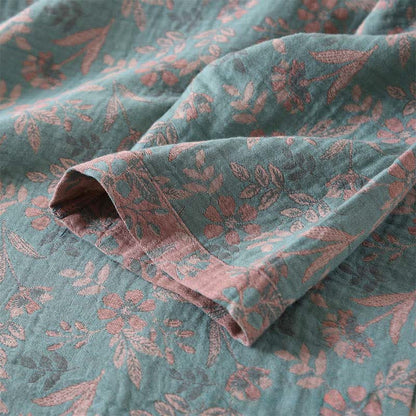 Ownkoti Vintage Cotton Botanical Long Sleeve Pajamas - image 2