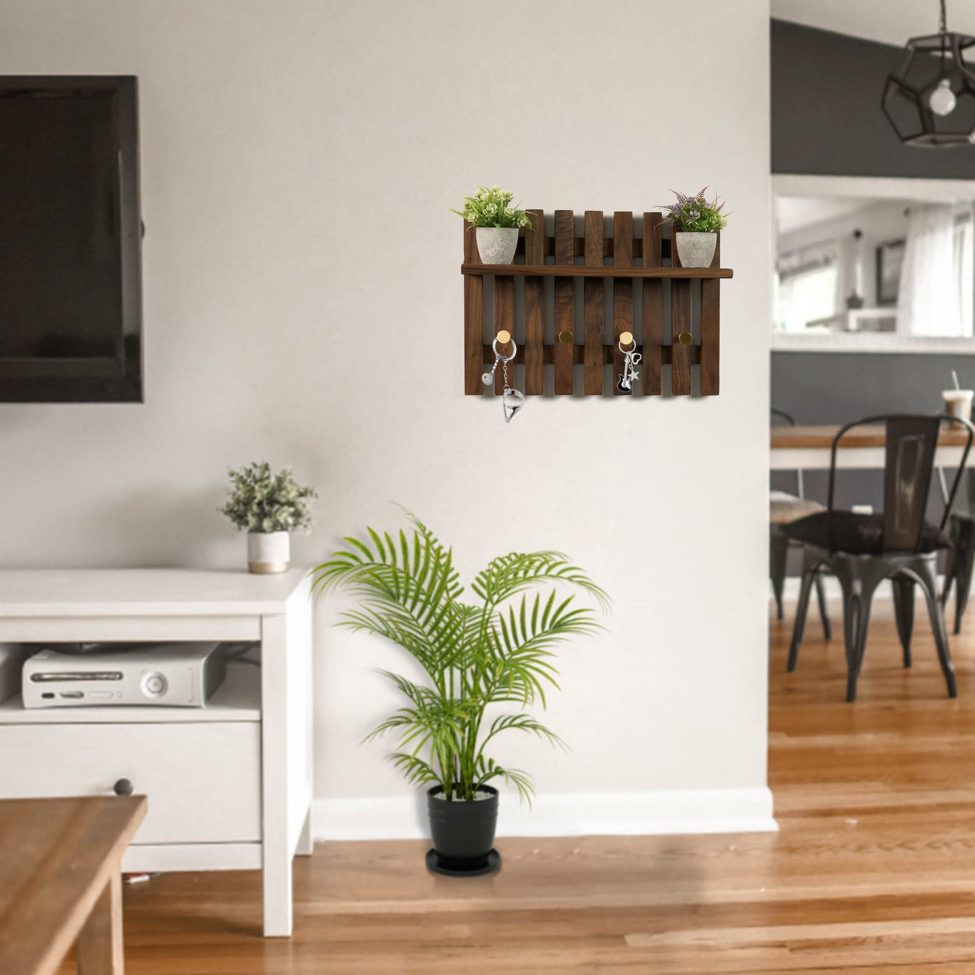 Premium Black Walnut Organization Wall Hook - image 2