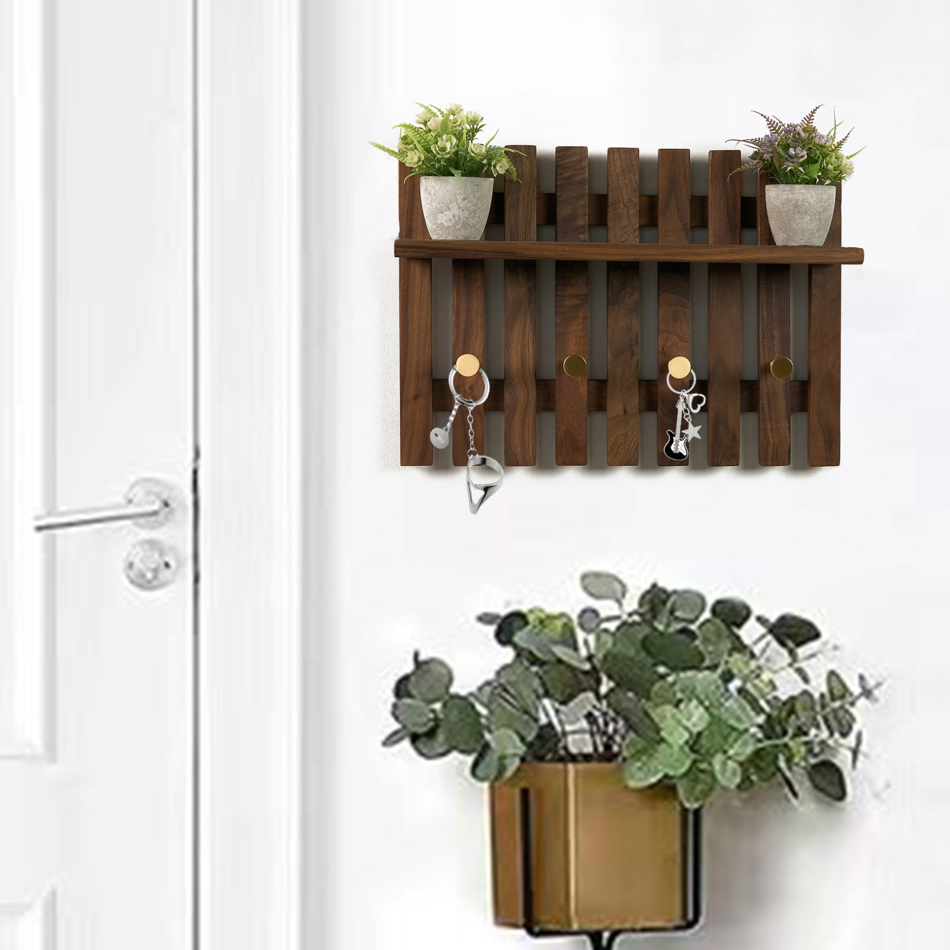 Premium Black Walnut Organization Wall Hook - image 3