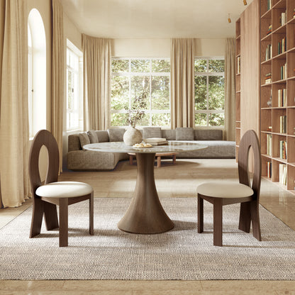 2x/4x/6x Hign-back Dining Chair With Velour Upholstery  - image 5