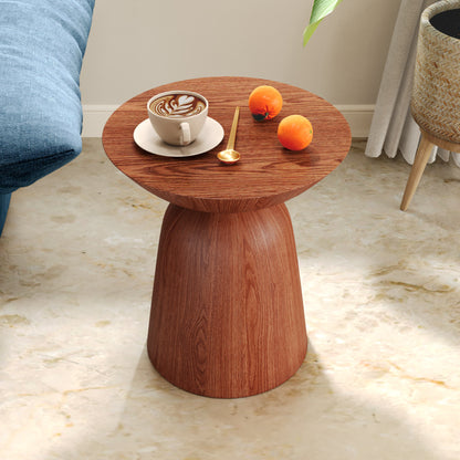 Round Hourglass-shaped Side Table - image 4