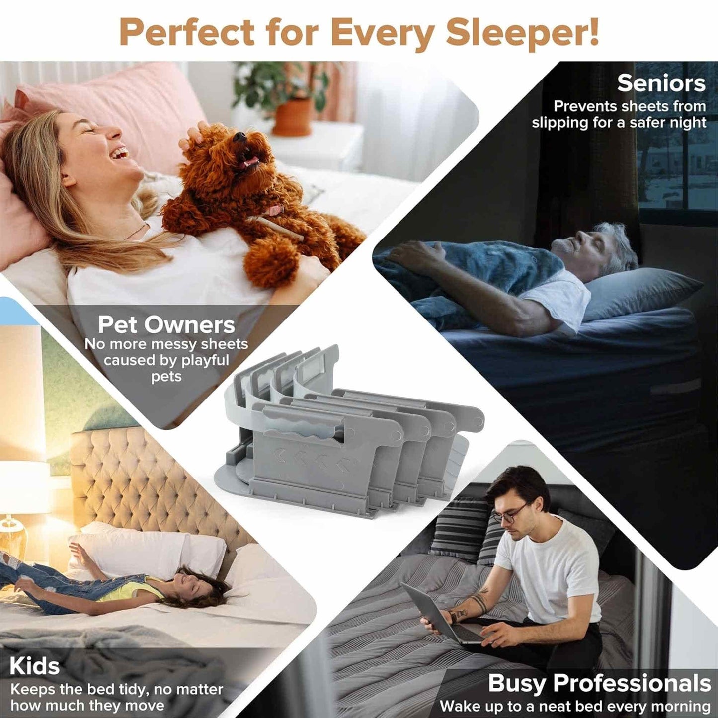 Bed Sheet Holder Straps Fit For Corner - image 7