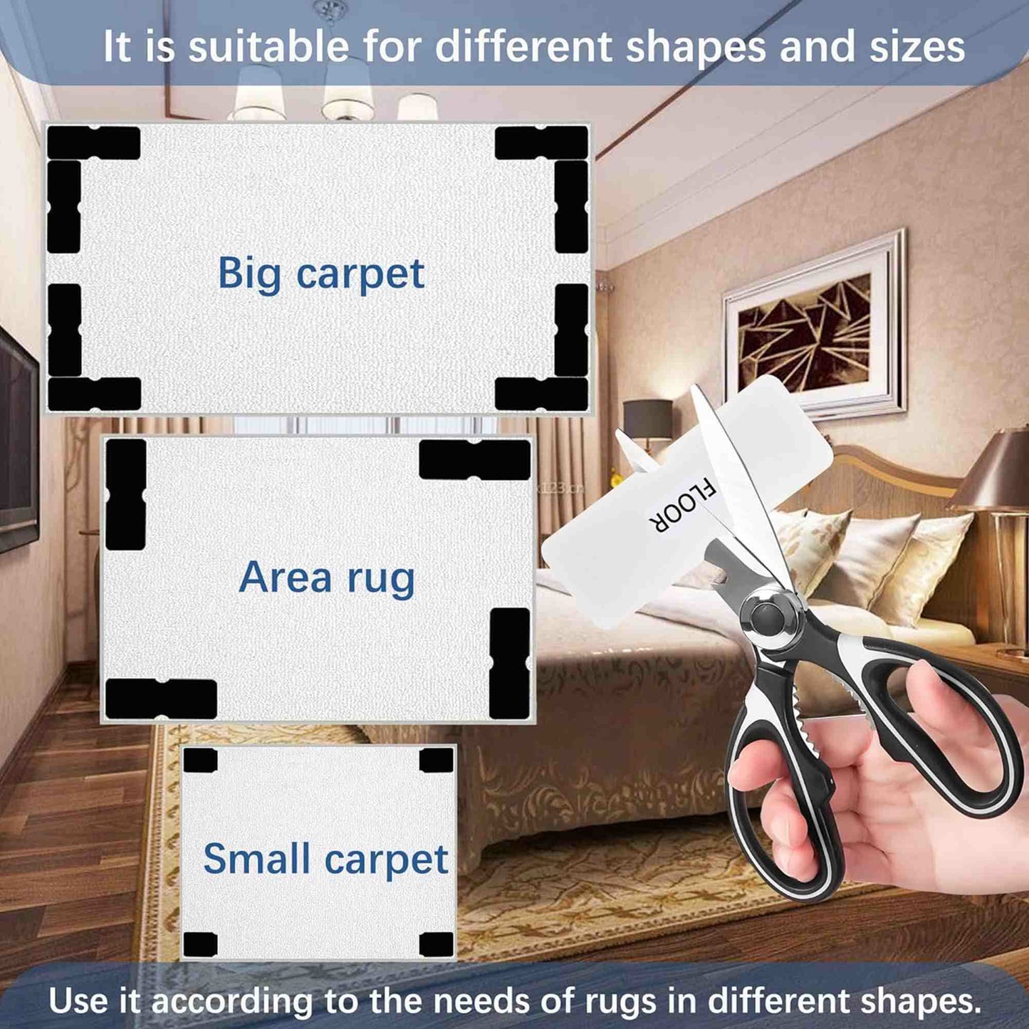 Adhesive Non Slip Rug Tape - image 5